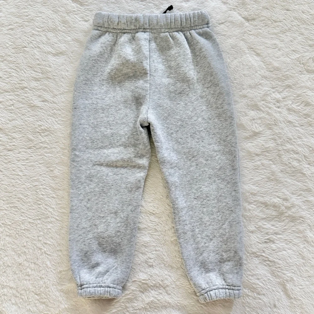 Wonder Nation Halloween Sweatshirt Sweatpants Set Gray Black Bats Size 3T